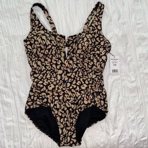 BNWT Cheetah Swimsuit 18W